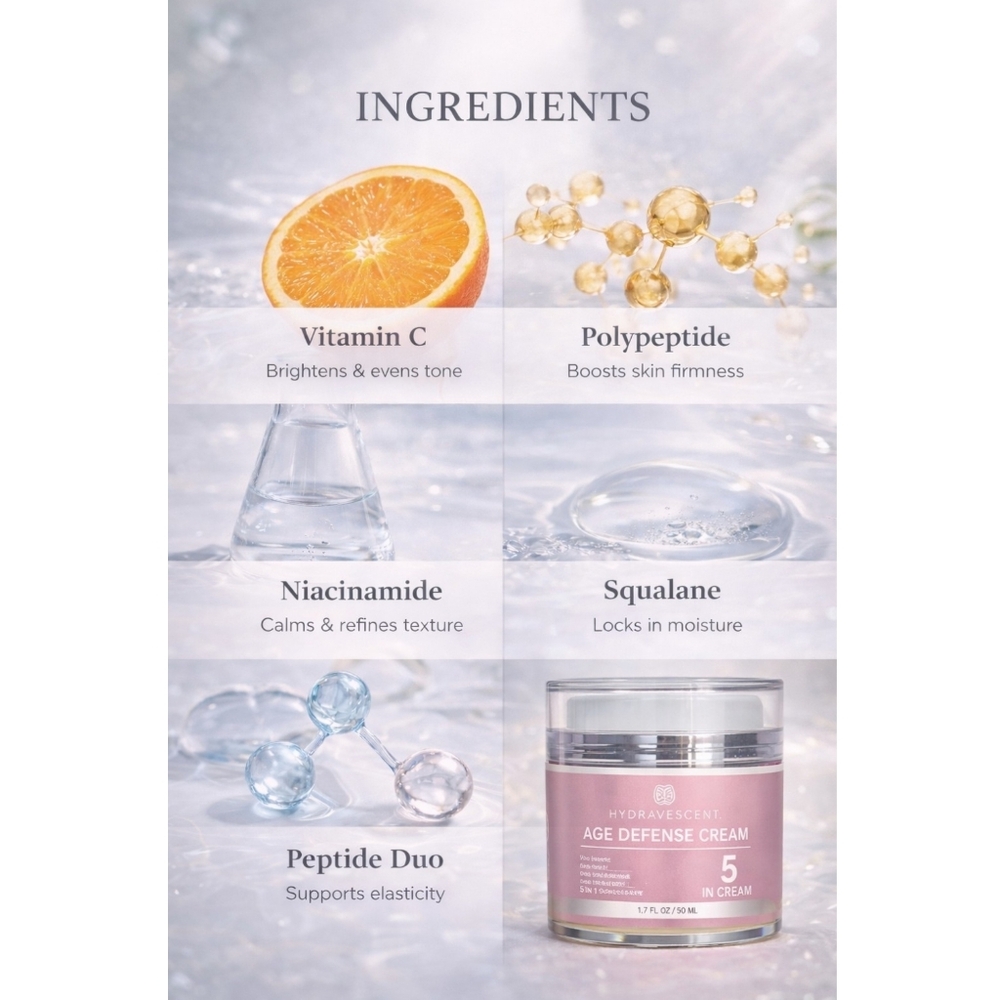 Hydravescent Age Defense Cream
